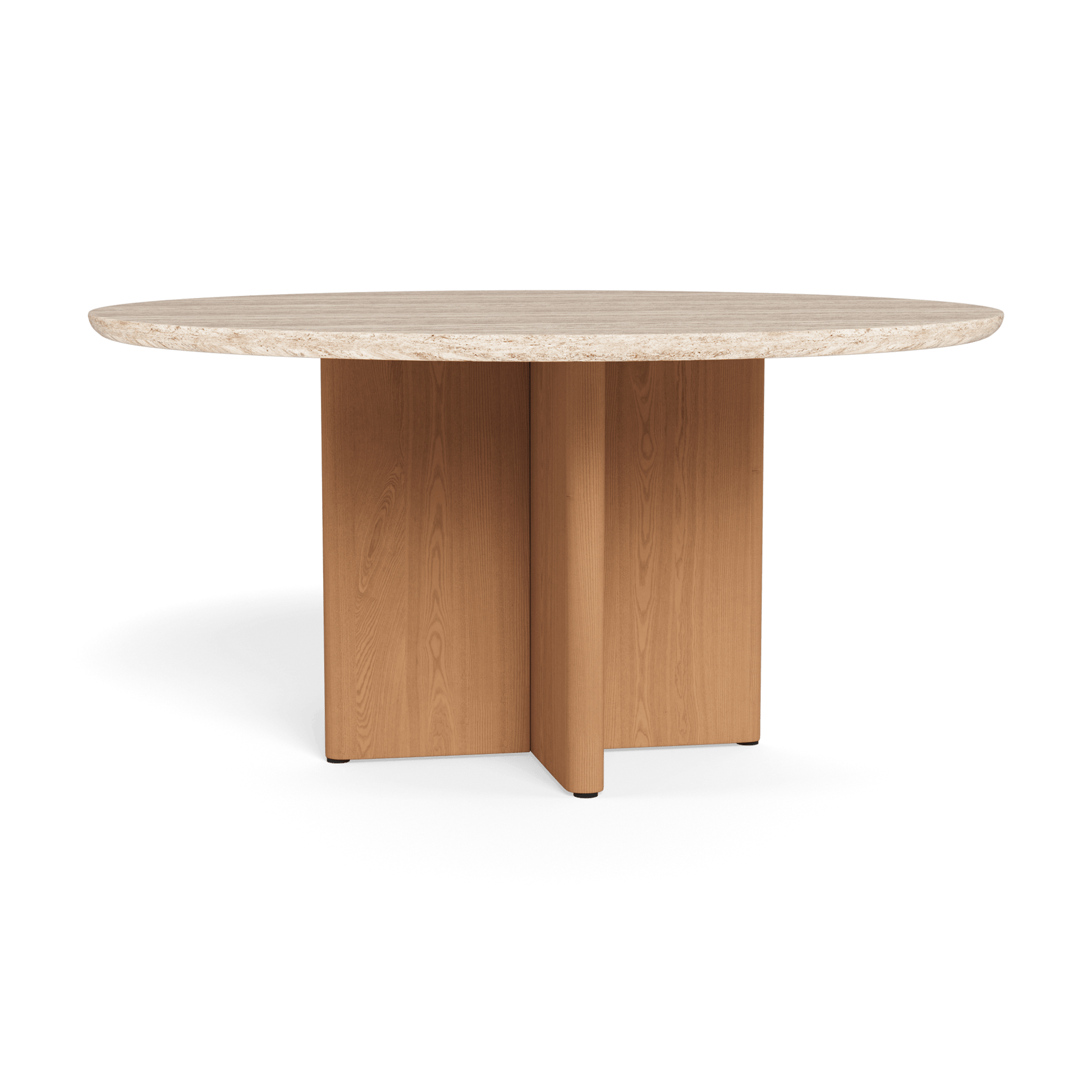 Andrew Martin Caicos Outdoor Round Dining Table Teak