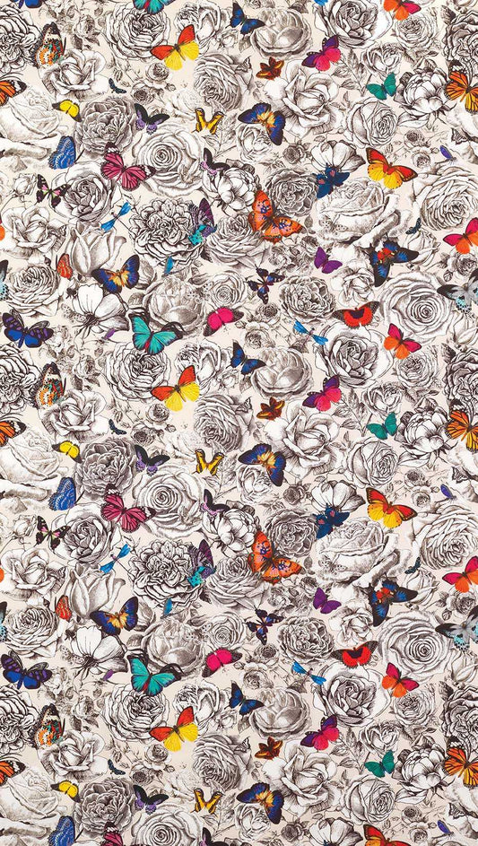 Osborne & Little | Butterfly Garden fabric - F6565-01