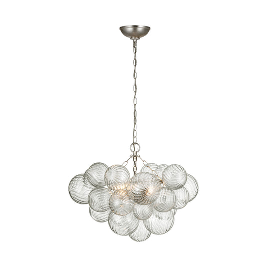 Andrew Martin | Talia Chandelier, Burnished Silver