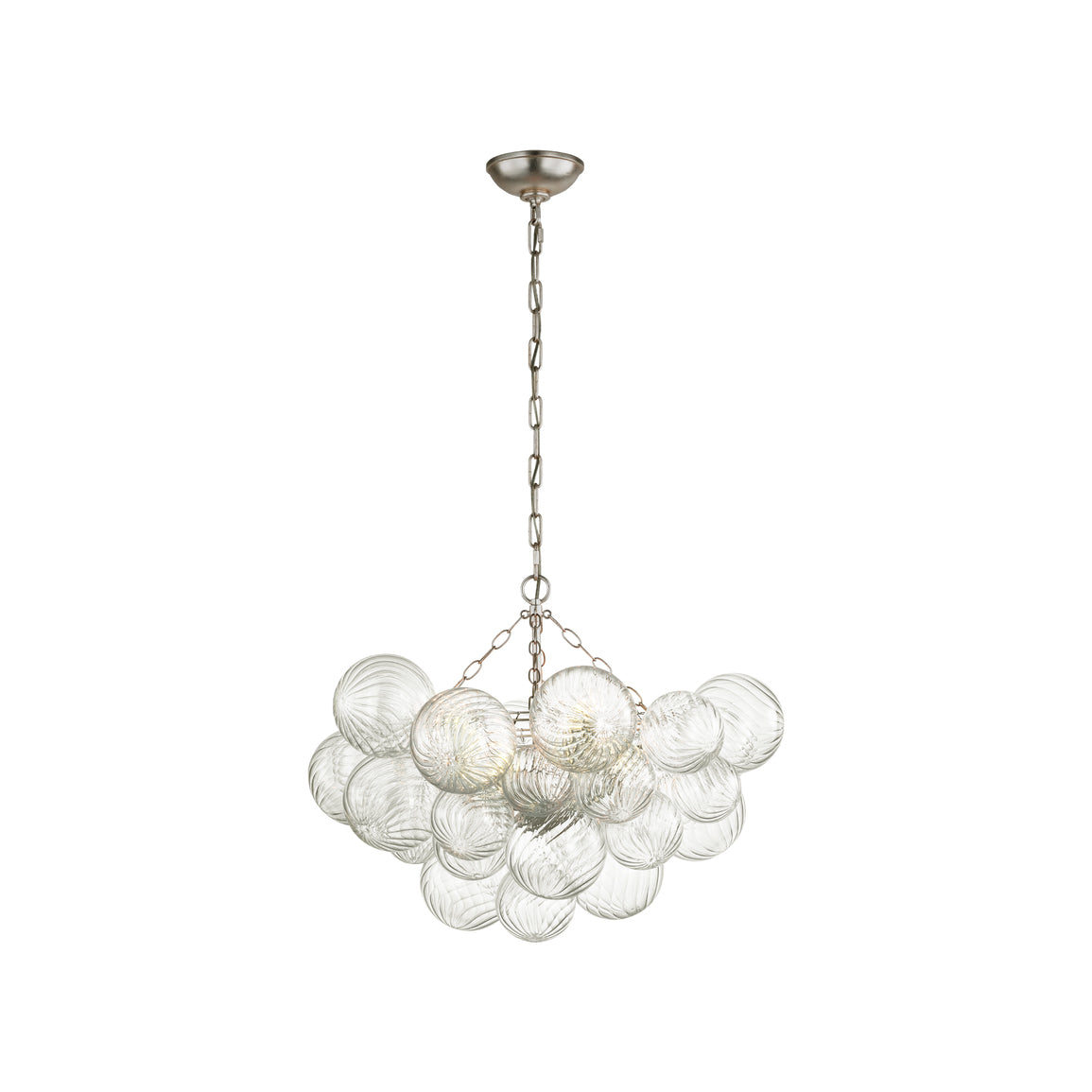 Andrew Martin | Talia Chandelier, Burnished Silver