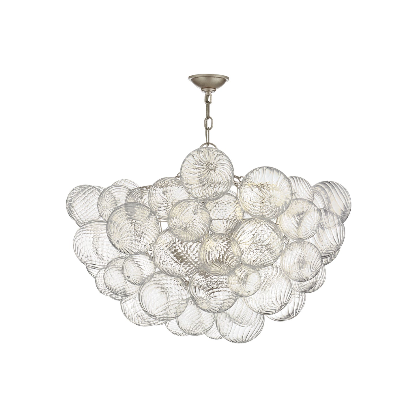 Andrew Martin | Talia Chandelier, Burnished Silver
