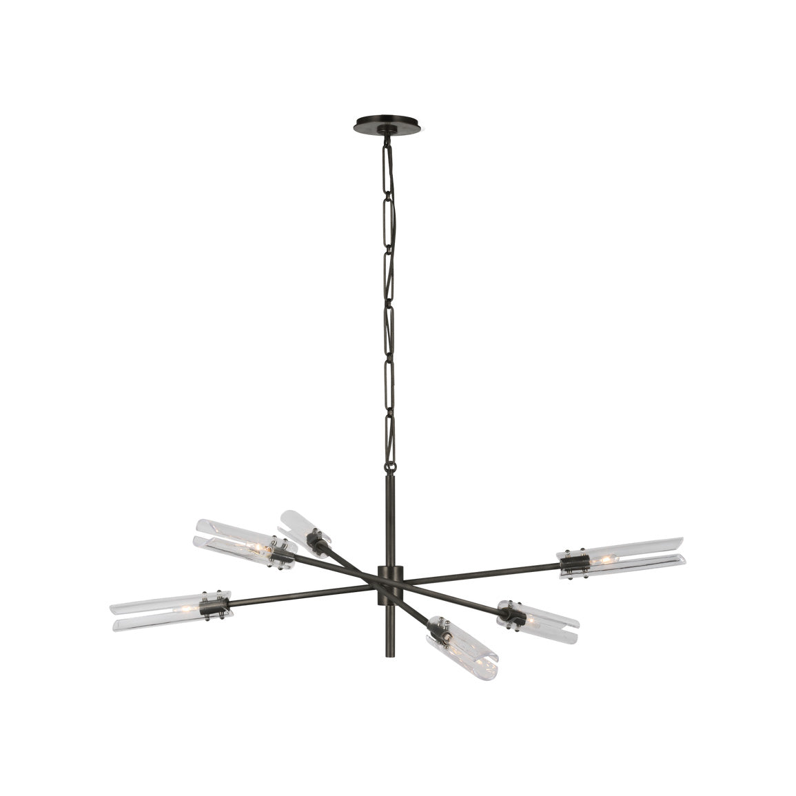 Andrew Martin | Casoria Radial Chandelier, Bronze