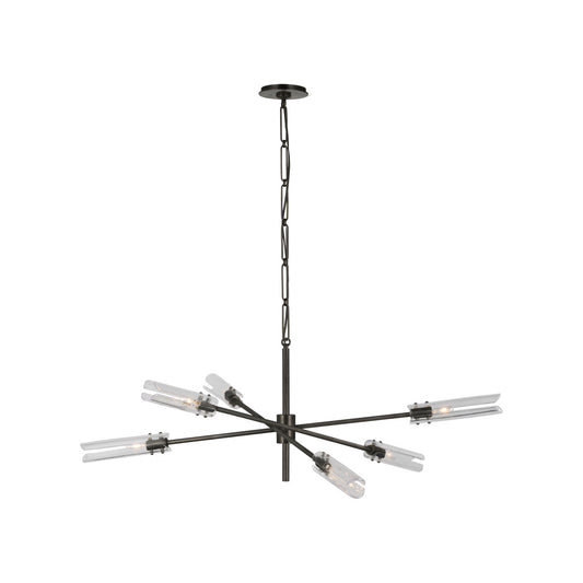 Andrew Martin | Casoria Radial Chandelier, Bronze