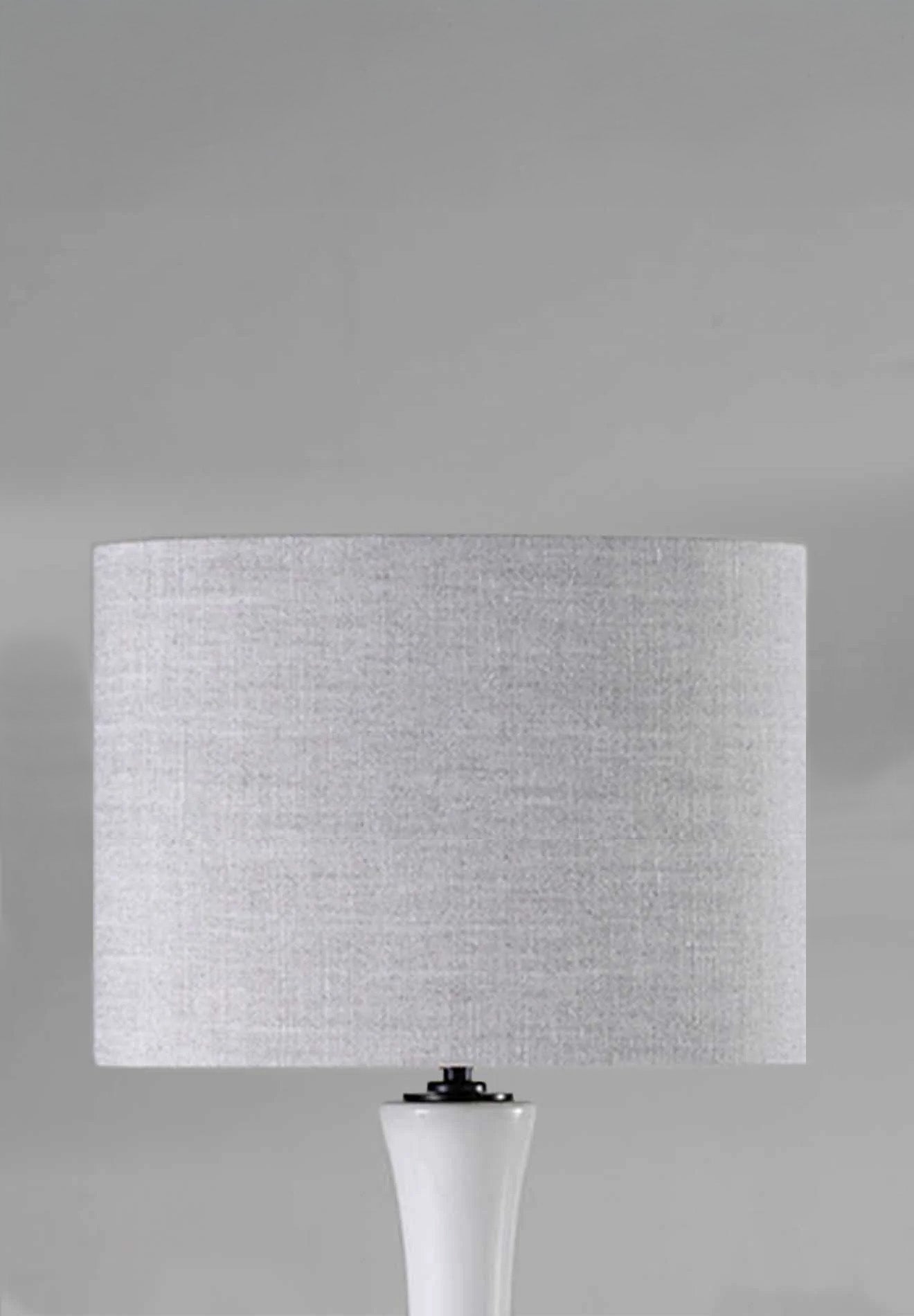Porta Romana I Slim Straight Oval Lampshade