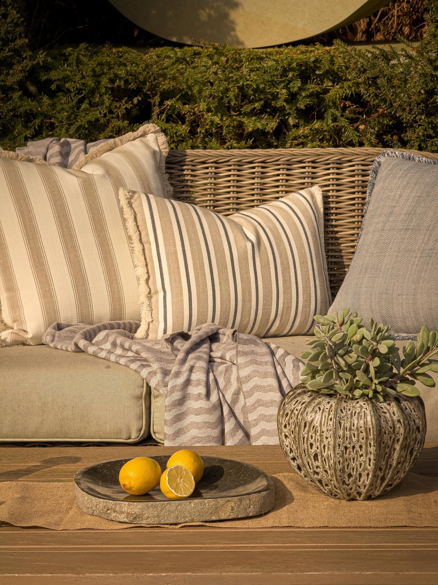 Andrew Martin | Fosca Throw Marl