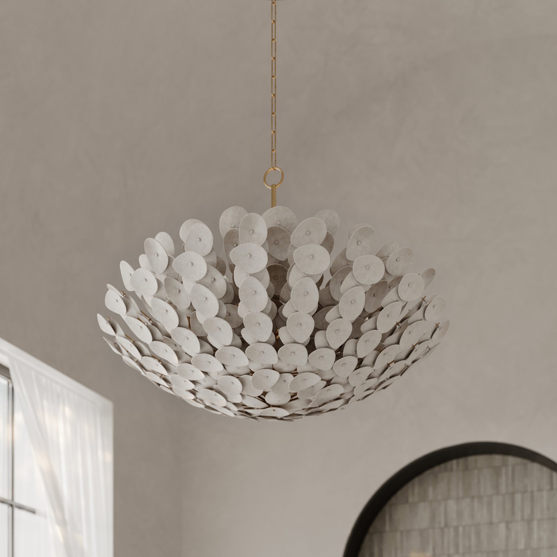 Andrew Martin Aimi Chandelier lifestyle