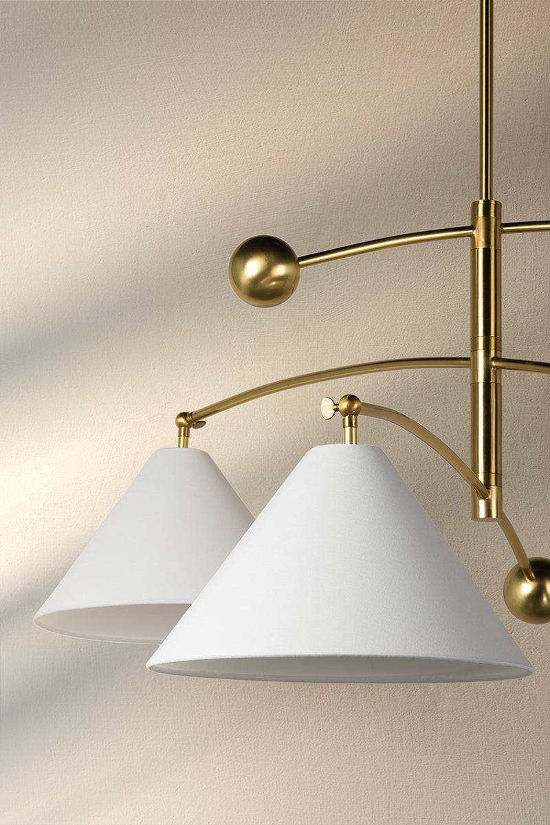 Birdie Chandelier detail
