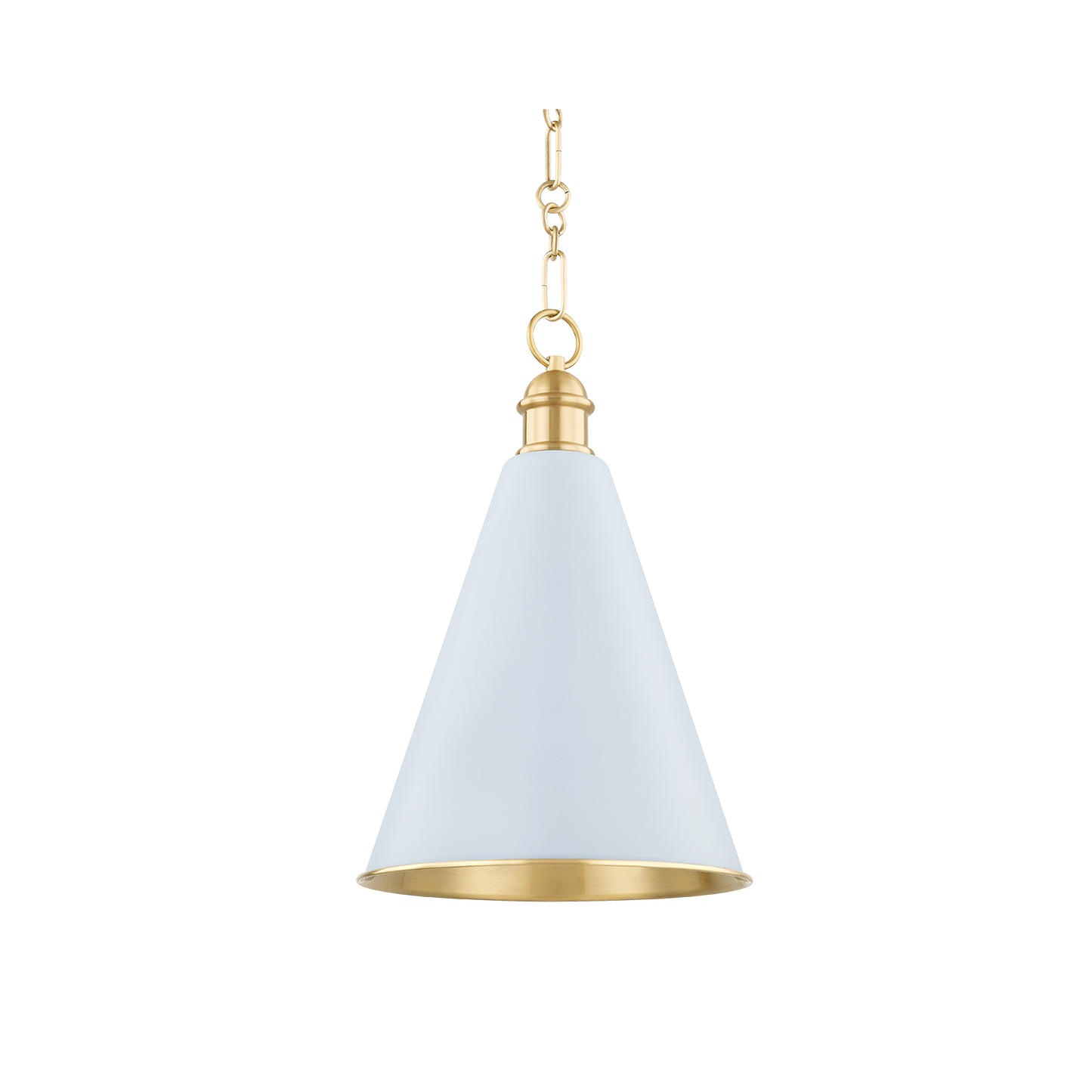 Andrew Martin Fenimore Pendant Light Soft Blue