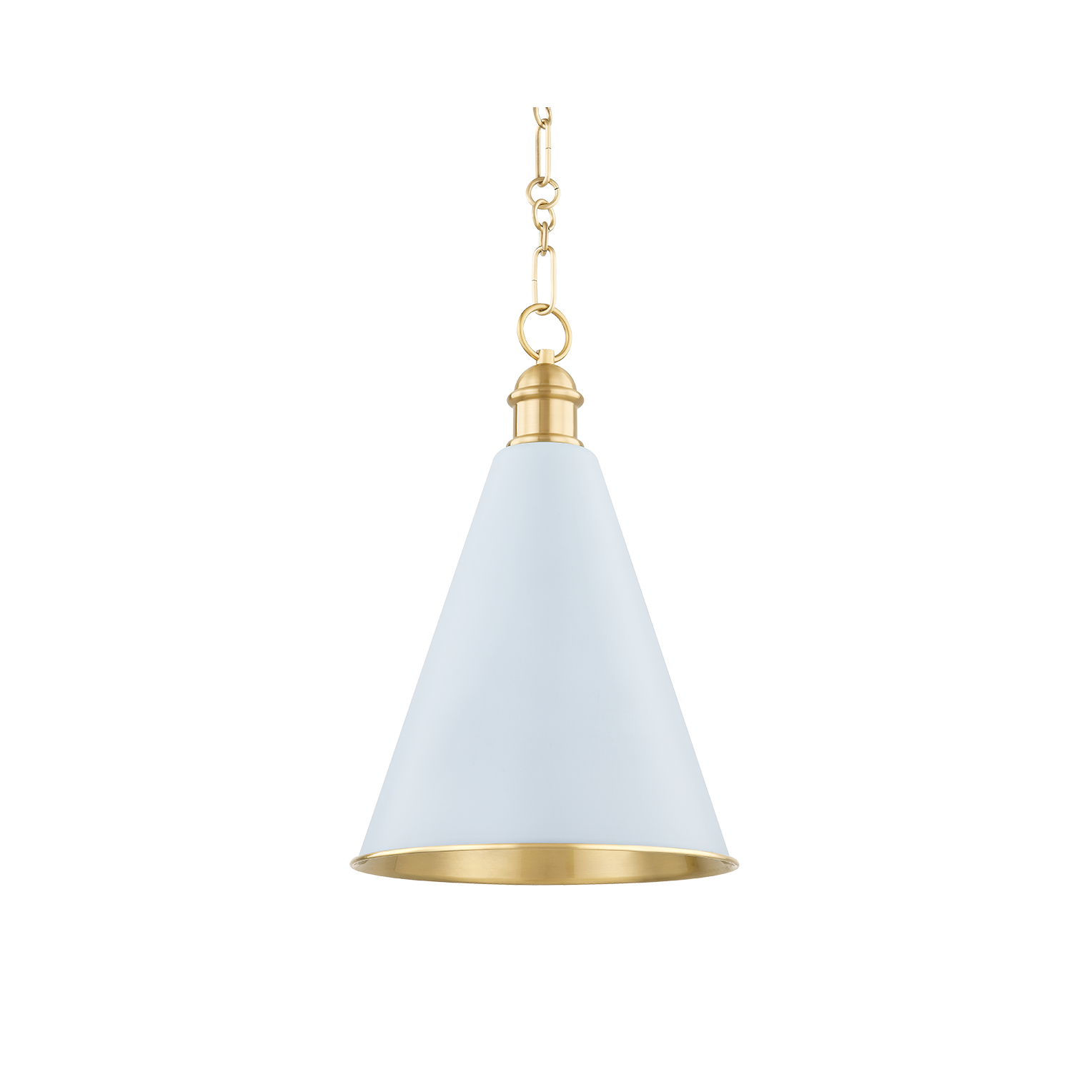 Andrew Martin Fenimore Pendant Light Soft Blue