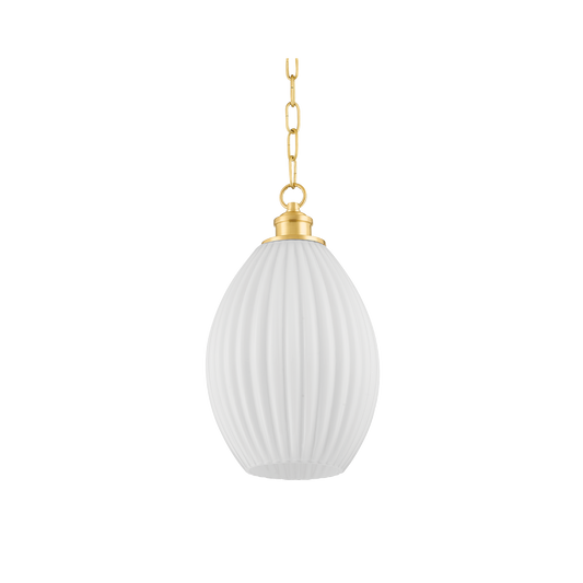 Andrew Martin Hillary Oval Pendant Light