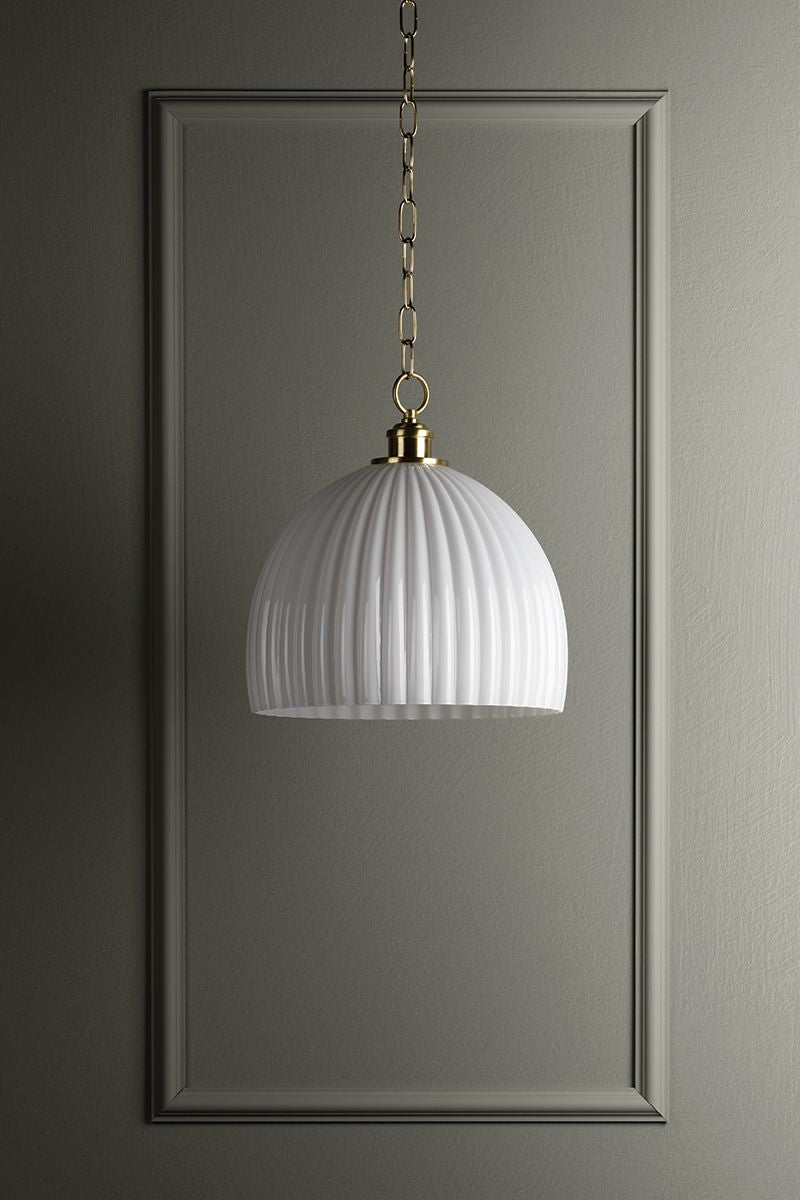Andrew Martin Hillary Round Pendant Light lifestyle