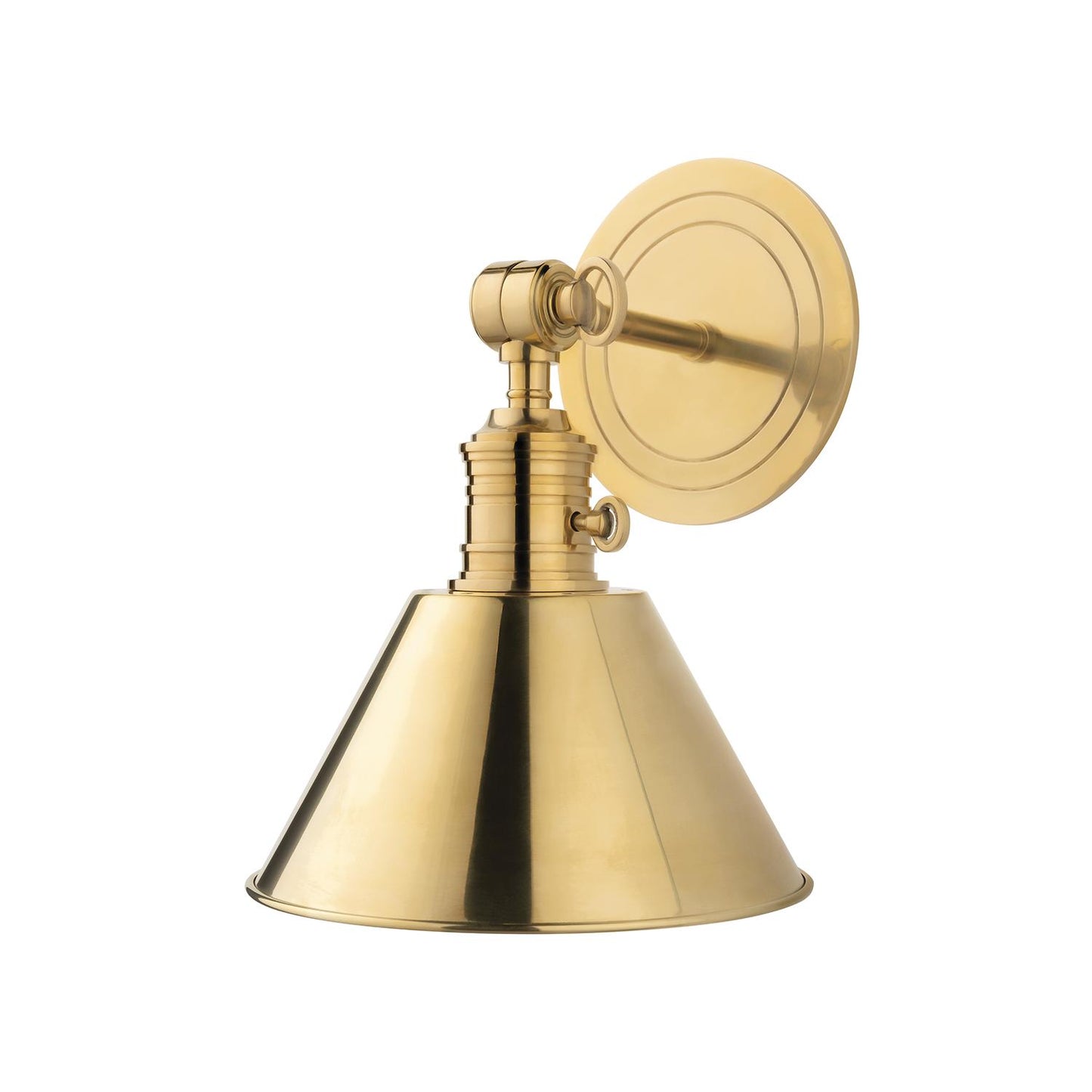 Andrew Martin | Garden City Wall Light, Aged Brass