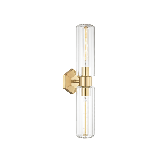 Andrew Martin | Roebling Wall Light Aged Brass
