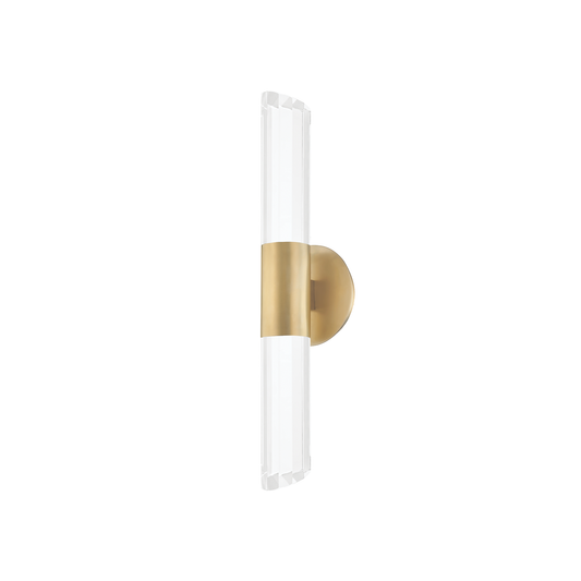 Andrew Martin | Rowe Wall Light Aged Brass