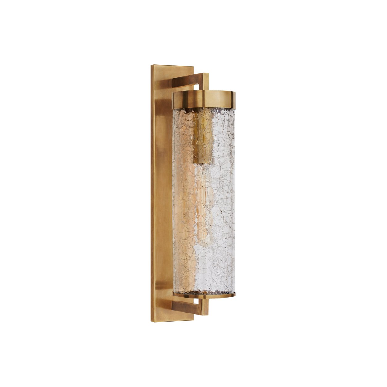 Andrew Martin Liaison Linear Wall Light Antique Brass
