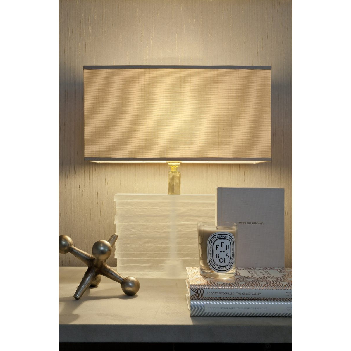 Porta Romana I Crystal Strata Lamp