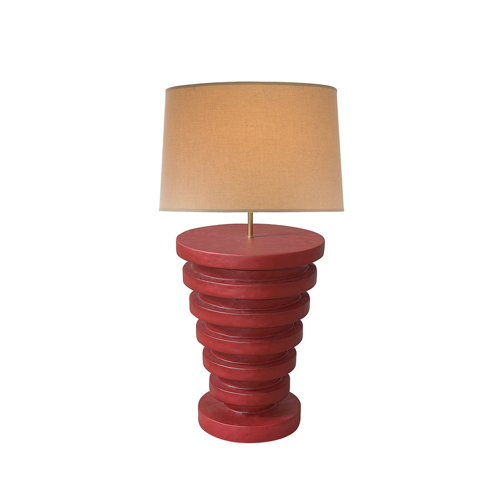 Julian Chichester | Eco Lamp - Large - Faux Red Gesso