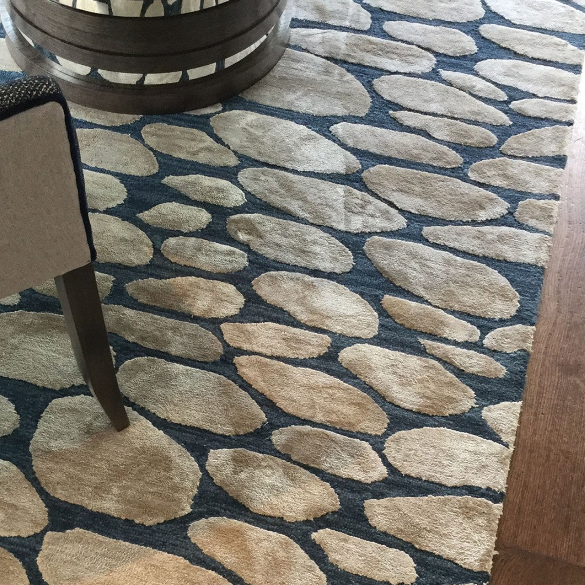 William Yeoward | Pebble Woad Rug