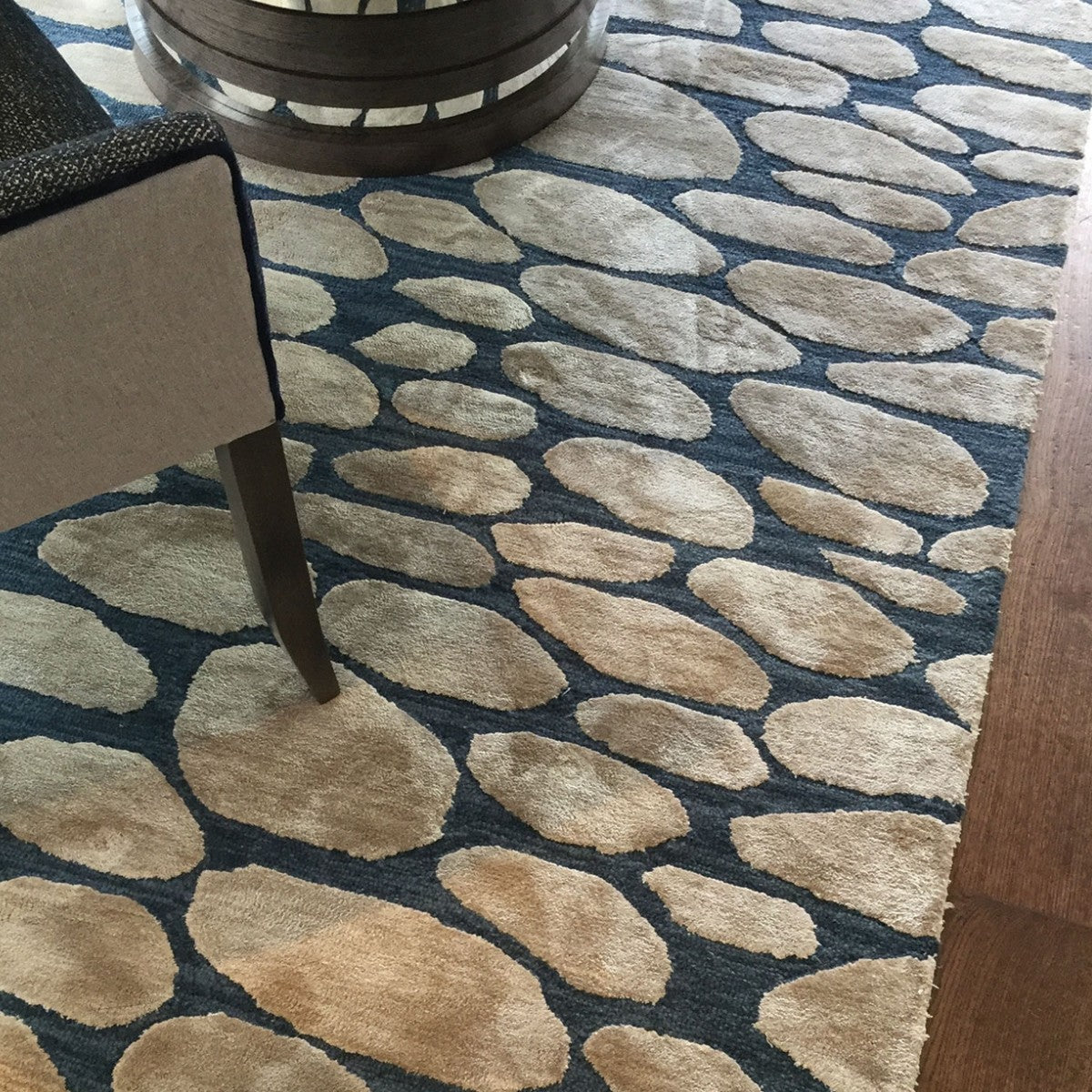 William Yeoward | Pebble Woad Rug