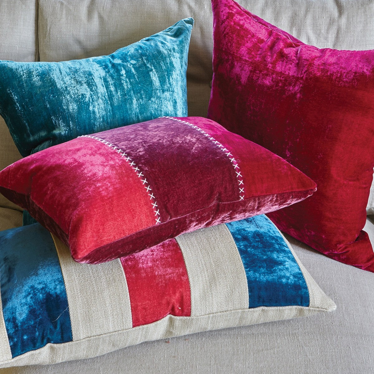 William Yeoward | Paddy Velvet Cushion