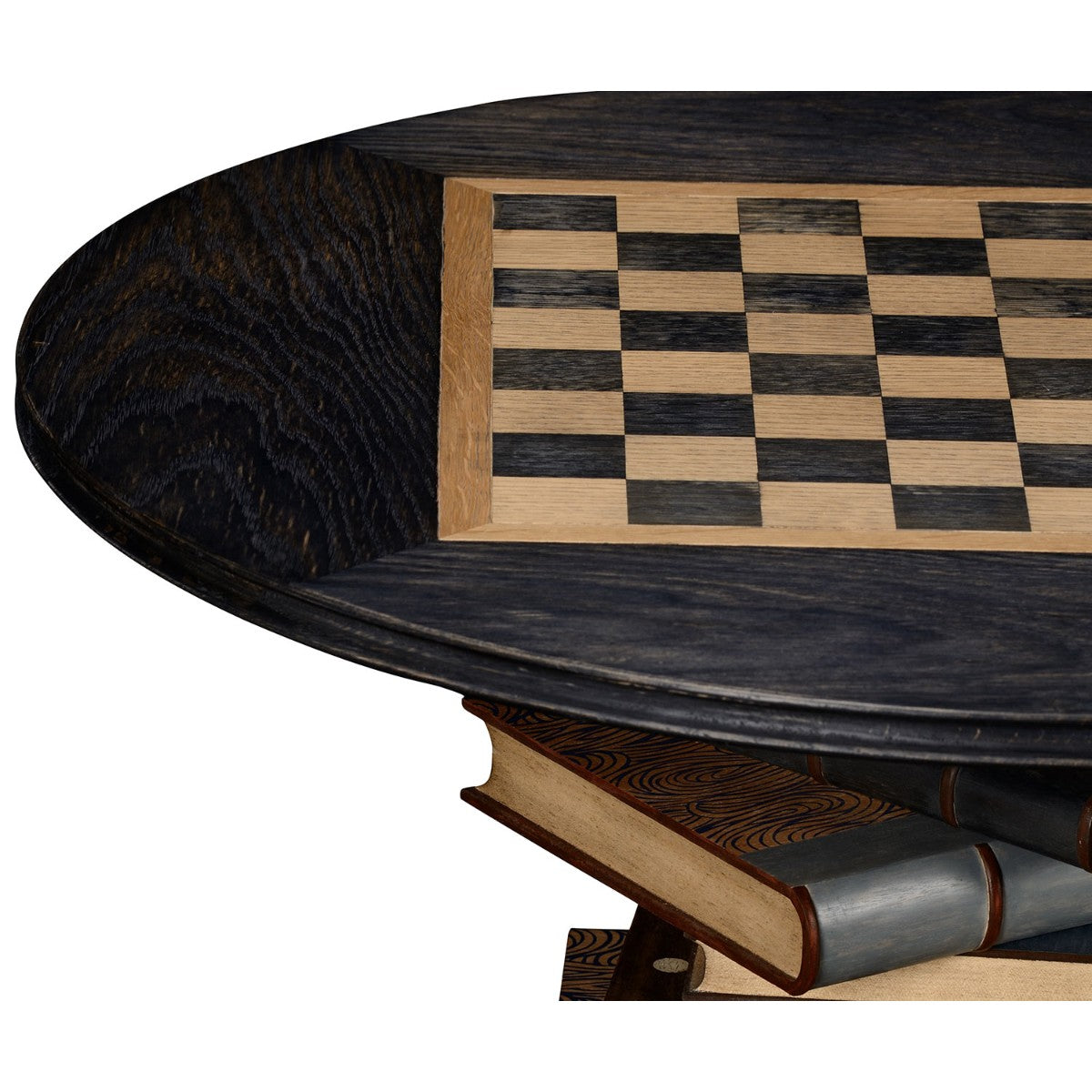 William Yeoward | Tenbury Games Table Navy Oak