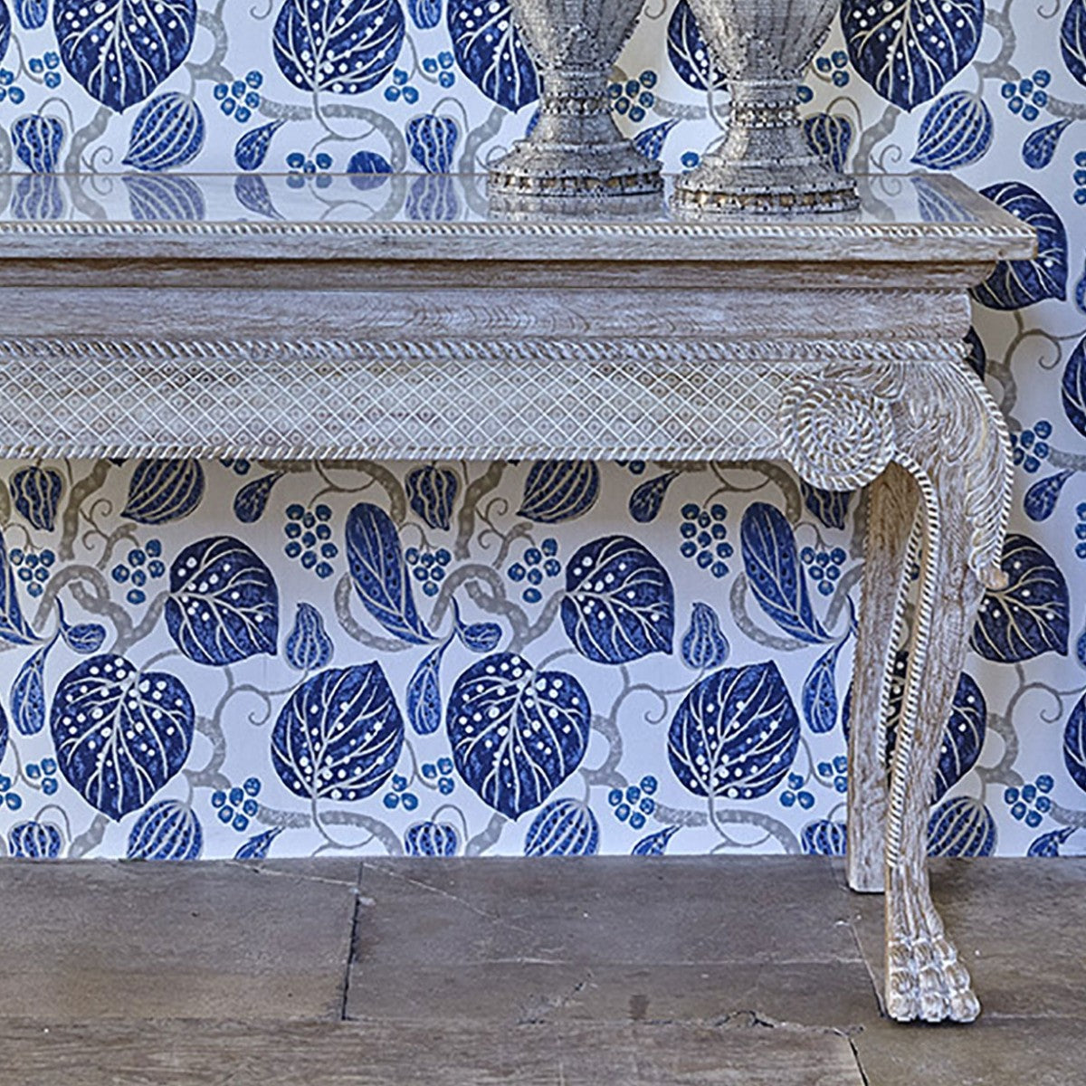 William Yeoward | York Console Table Venetian White Oak