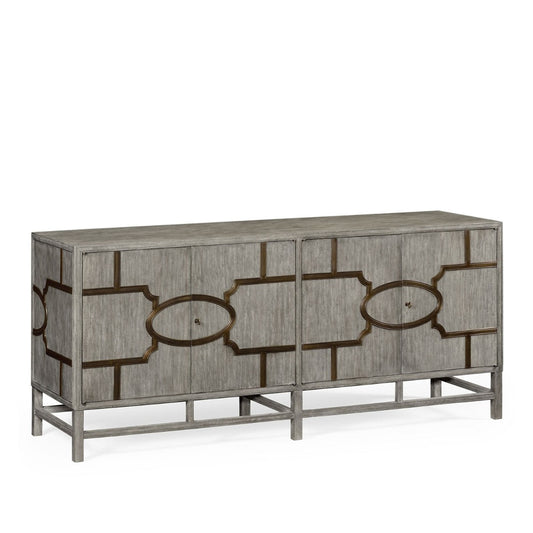 William Yeoward | Hewlett Glazed Buffet Greyed Oak