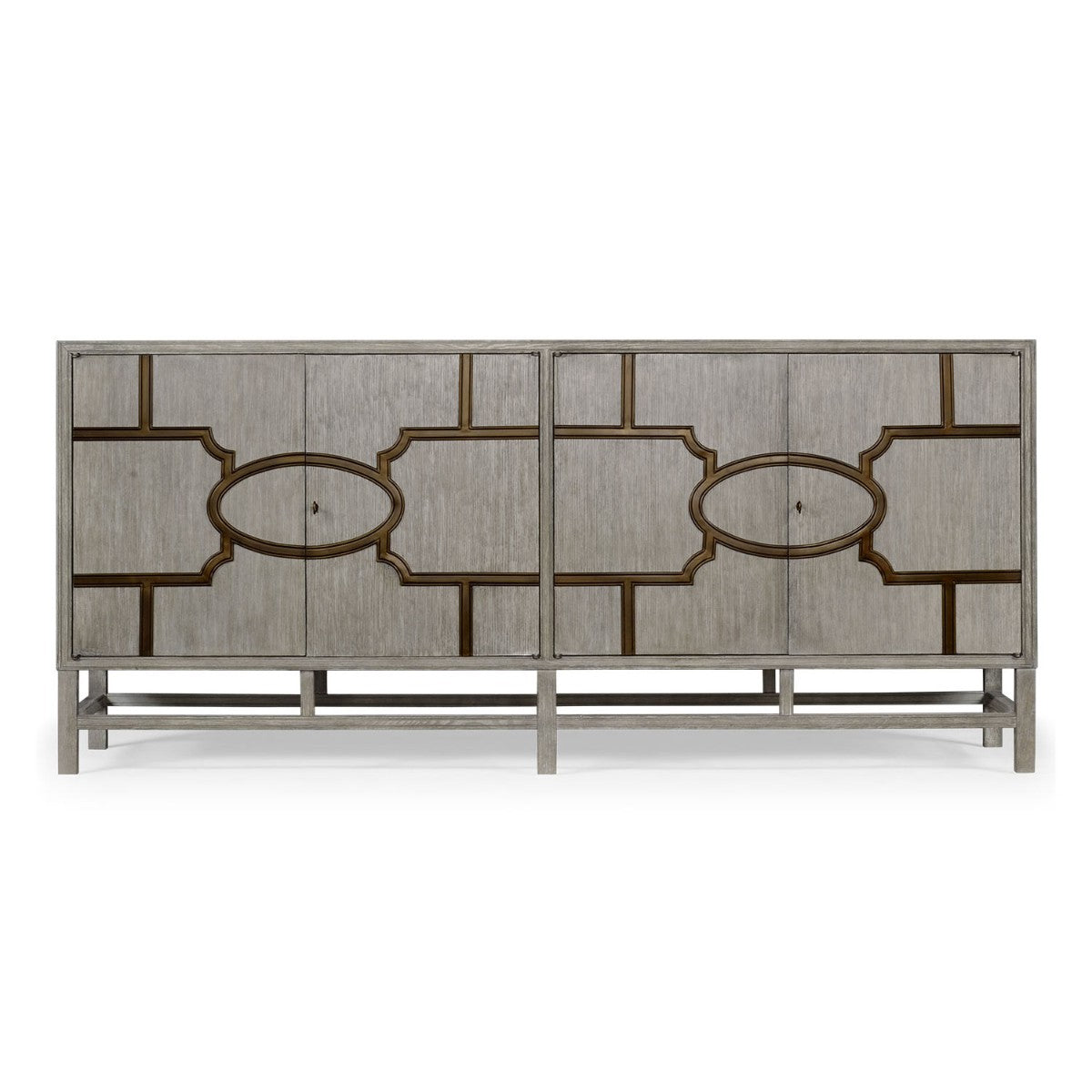 William Yeoward | Hewlett Glazed Buffet Greyed Oak