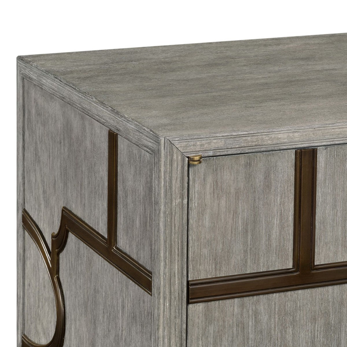 William Yeoward | Hewlett Glazed Buffet Greyed Oak
