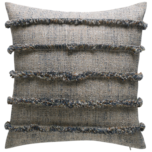 de Le Cuona | Rogue Cushion With Fringe Detail