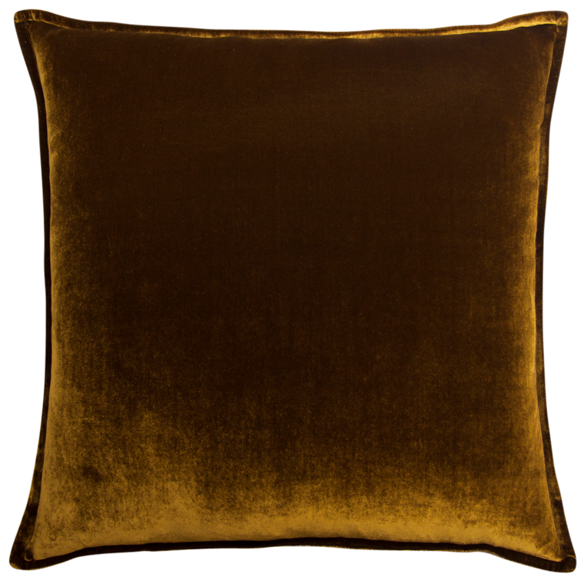 de Le Cuona | Silk Velvet And Linen Flange Cushion