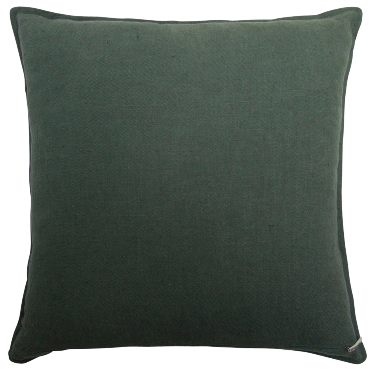 de Le Cuona | Silk Velvet And Linen Flange Cushion