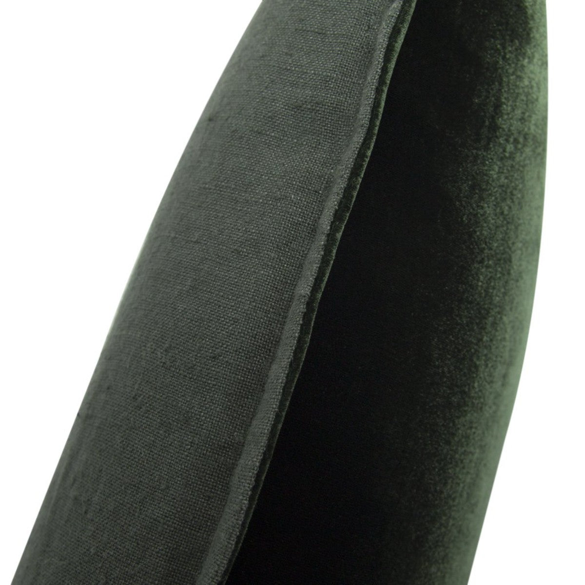 de Le Cuona | Silk Velvet And Linen Flange Cushion