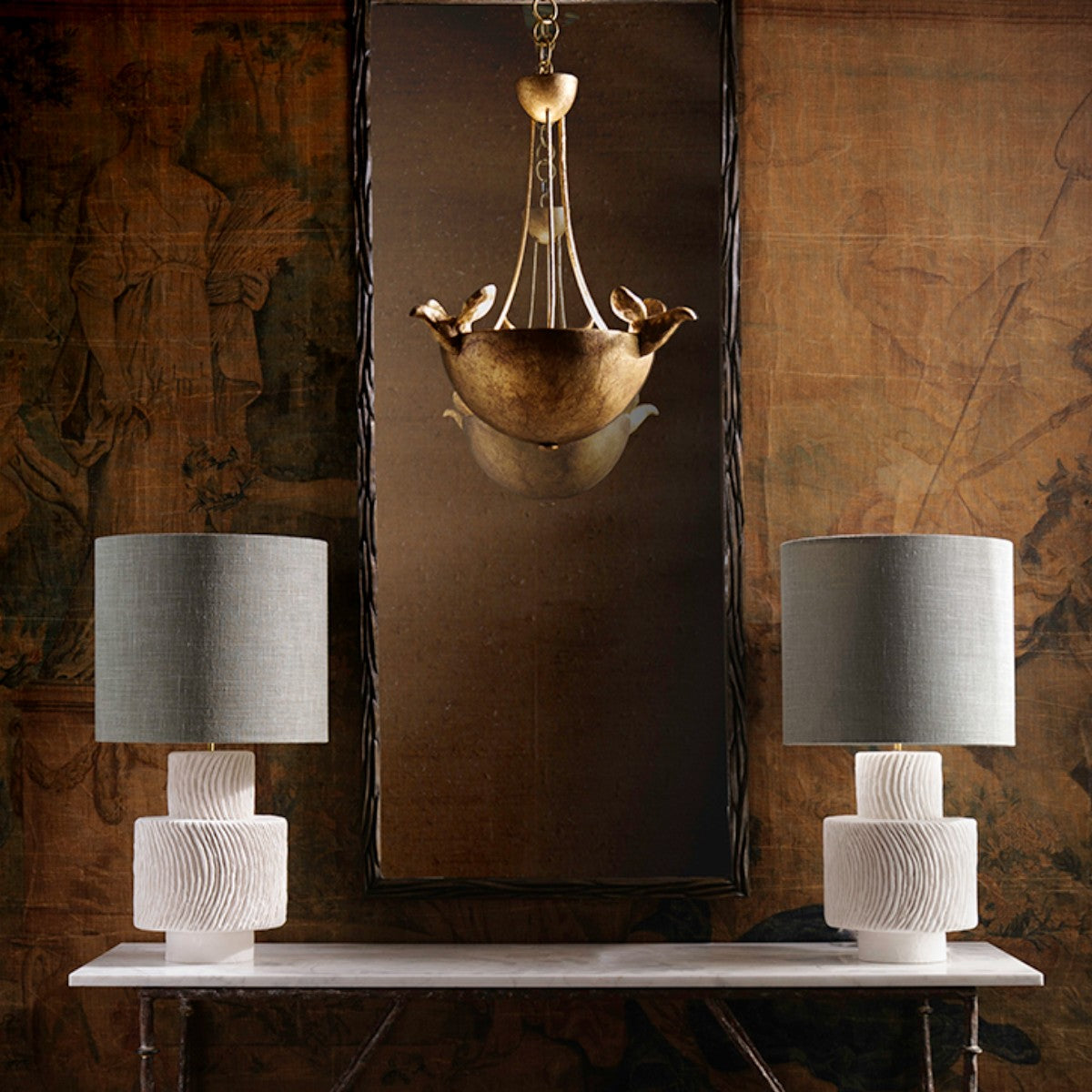 Porta Romana | Laurel Mirror Rectangular Large