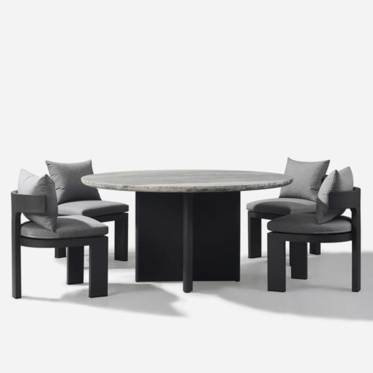 Andrew Martin | Caicos Outdoor Round Dining Table