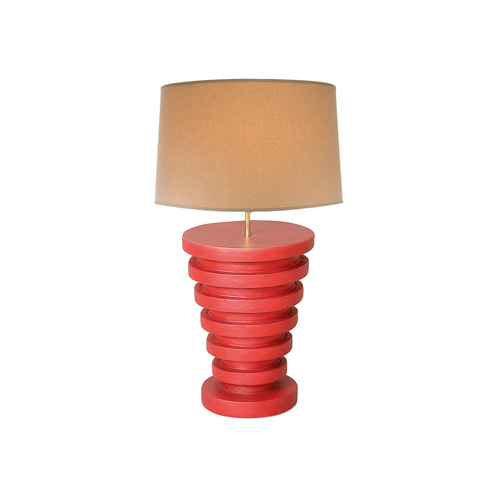 Julian Chichester | Eco Lamp - Small - Faux Red Gesso
