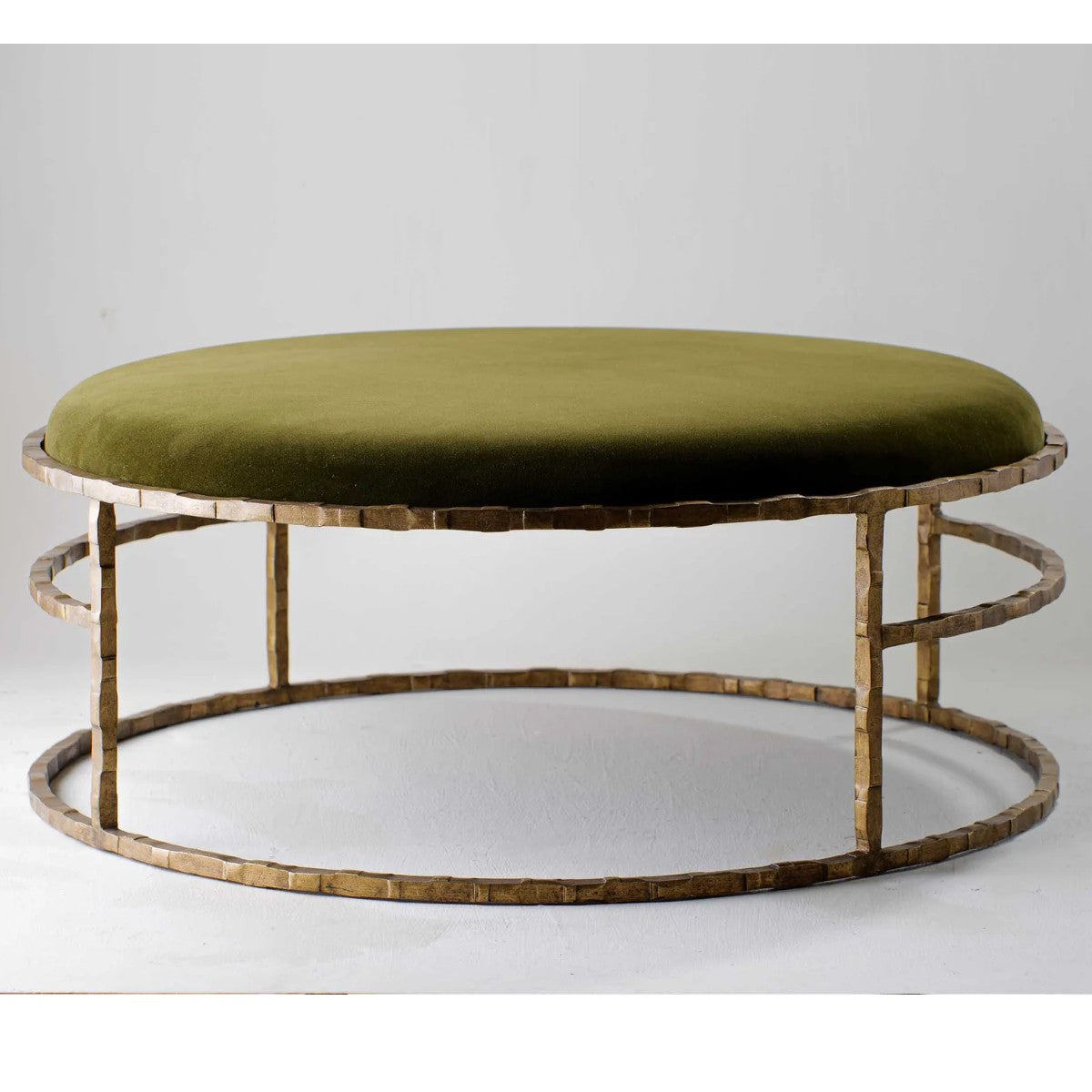 Porta Romana | Giacometti Round Ottoman
