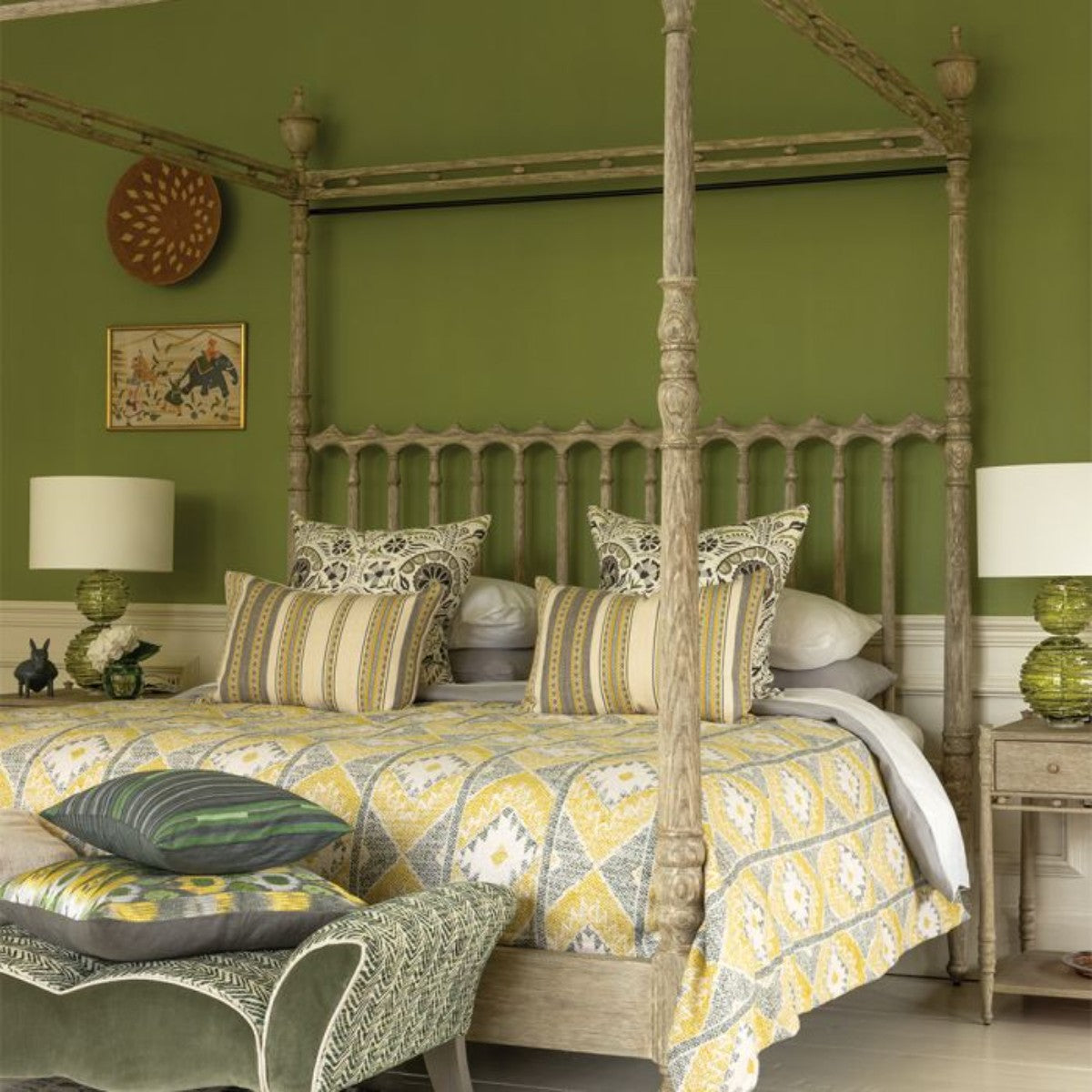 William Yeoward | Morris Super King Bed Greyed Oak