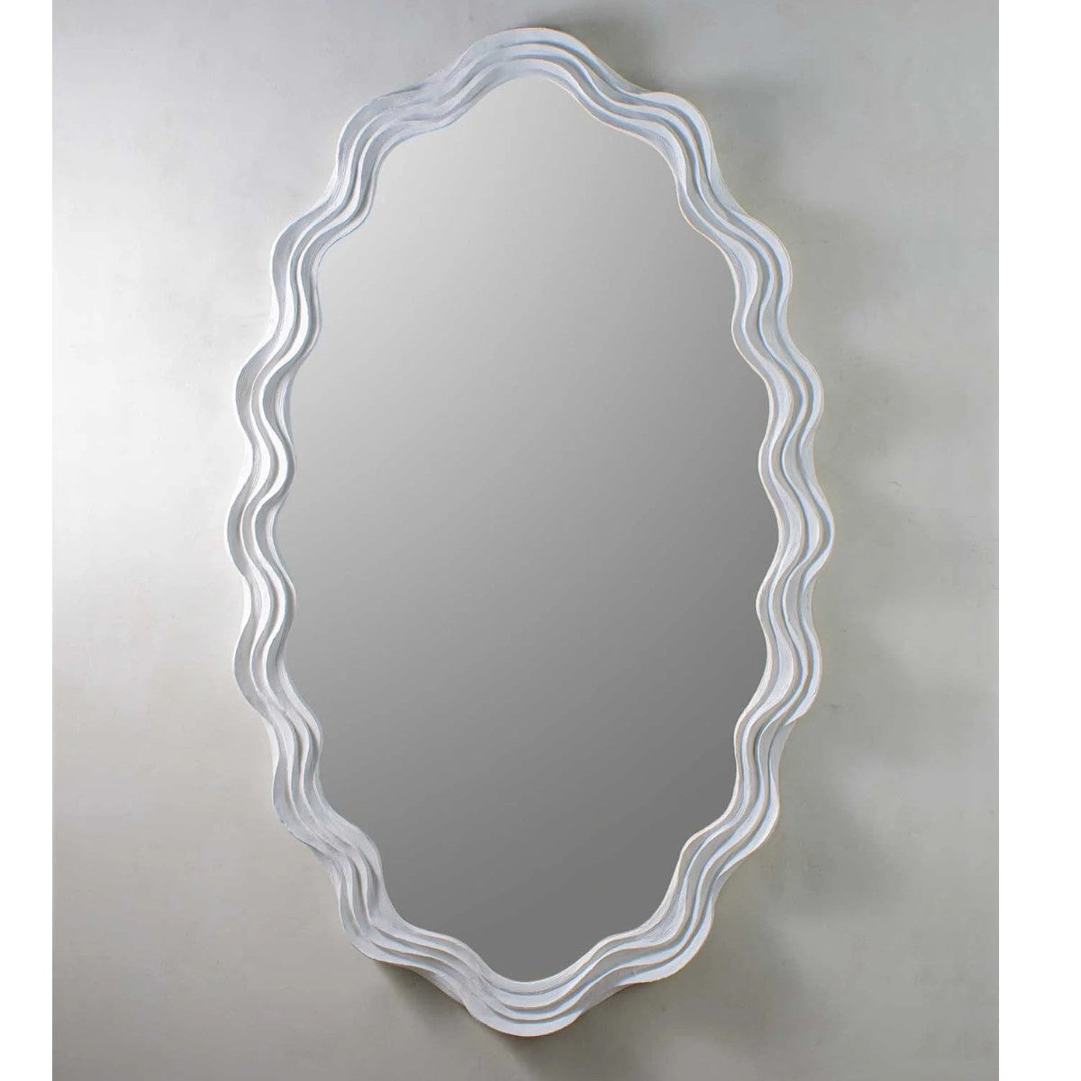 Porta Romana | Oval Clam Shell Mirror