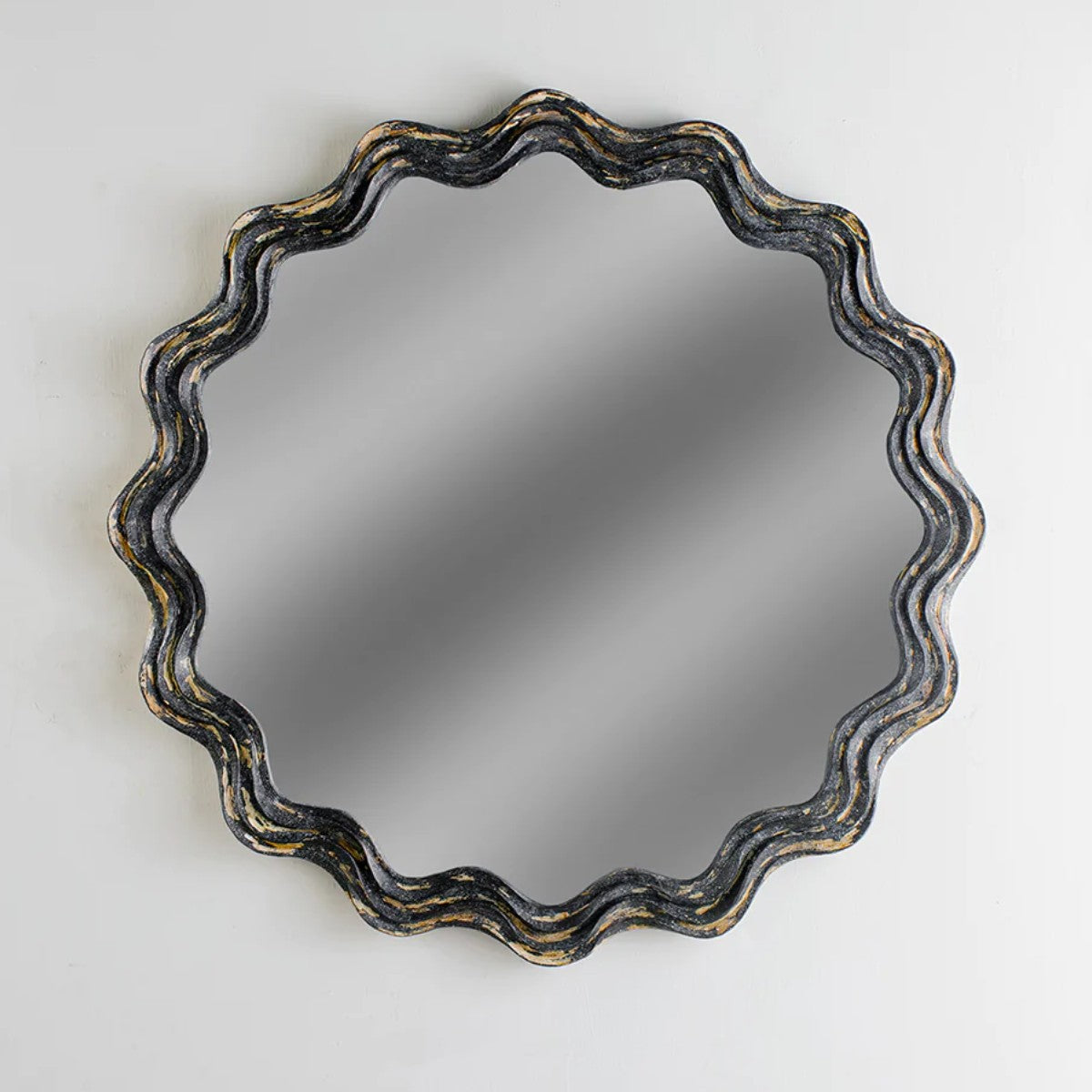 Porta Romana | Clam Shell Mirror Round
