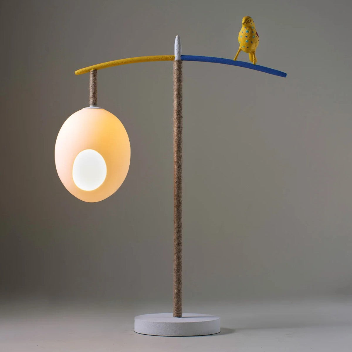 Porta Romana | Sleepy Robin Table Lamp Large