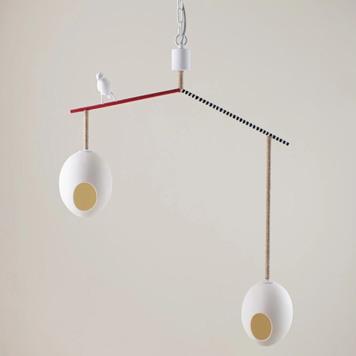 Porta Romana | Cloudy Robin Ceiling Light Small