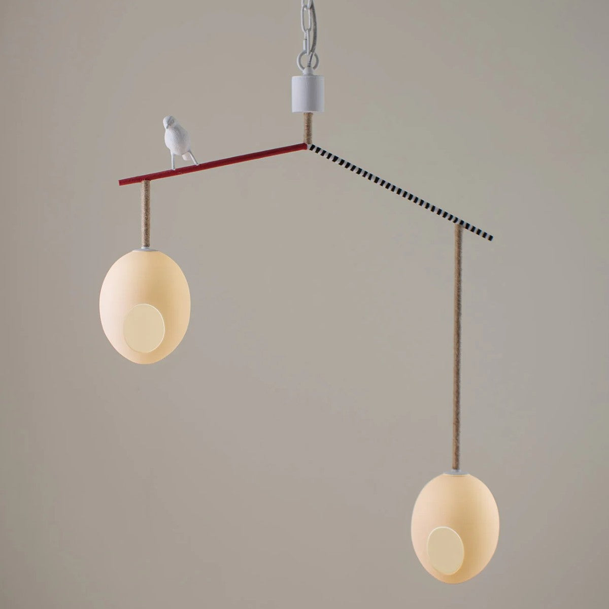 Porta Romana | Cloudy Robin Ceiling Light Small