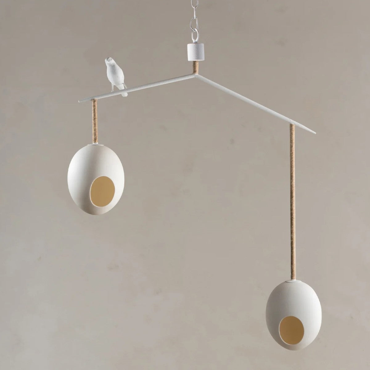 Porta Romana | Cloudy Robin Ceiling Light Small