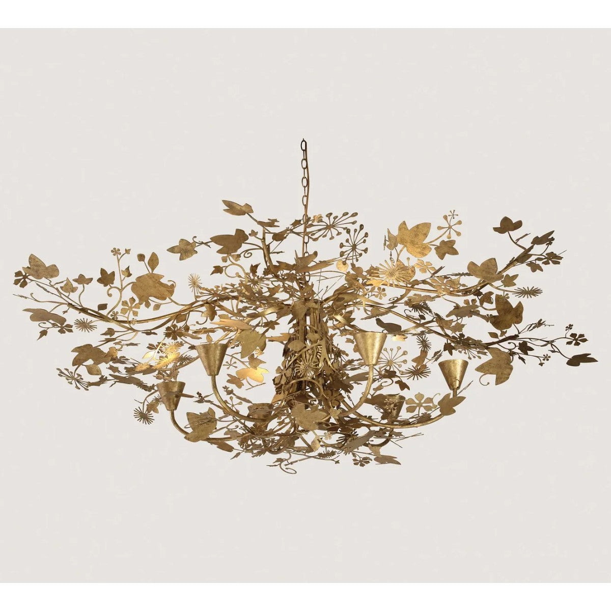 Porta Romana I Ivy Shadow Chandelier Large with Chain