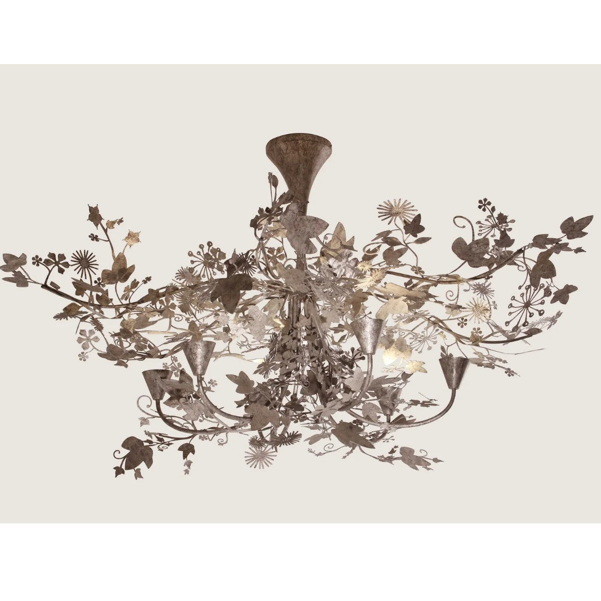 Porta Romana | Ivy Shadow Ceiling Light Large with Flute