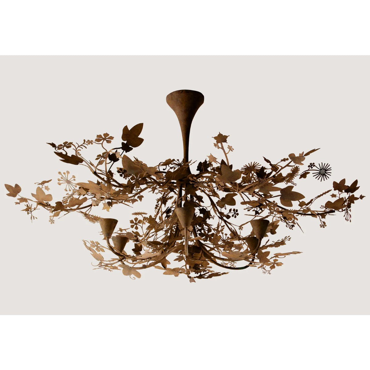 Porta Romana | Ivy Shadow Ceiling Light Large with Flute