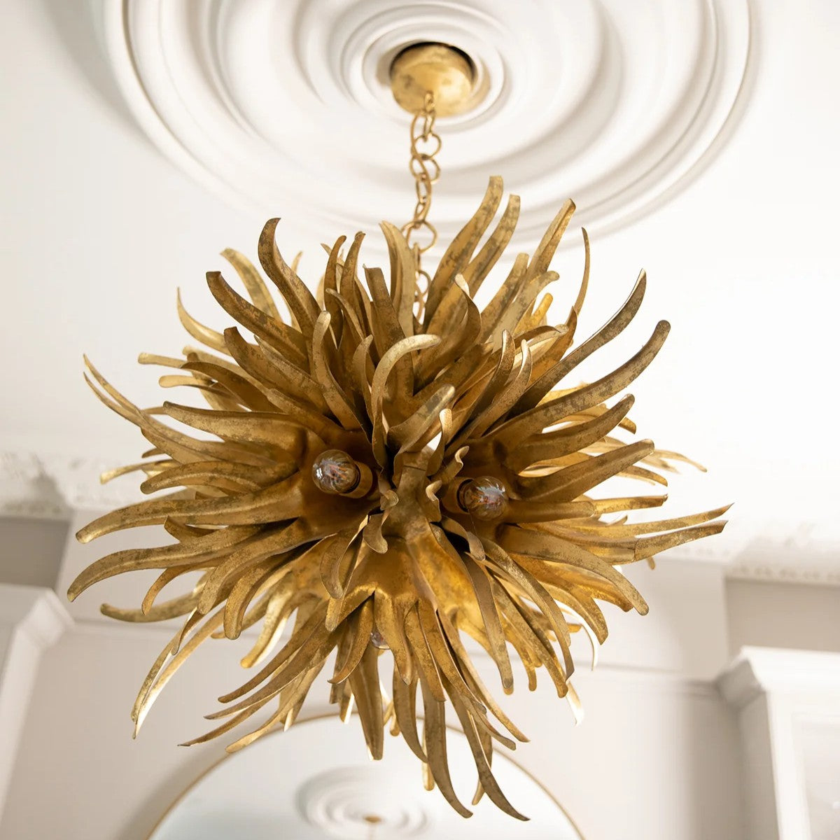 Porta Romana I Urchin Chandelier Small