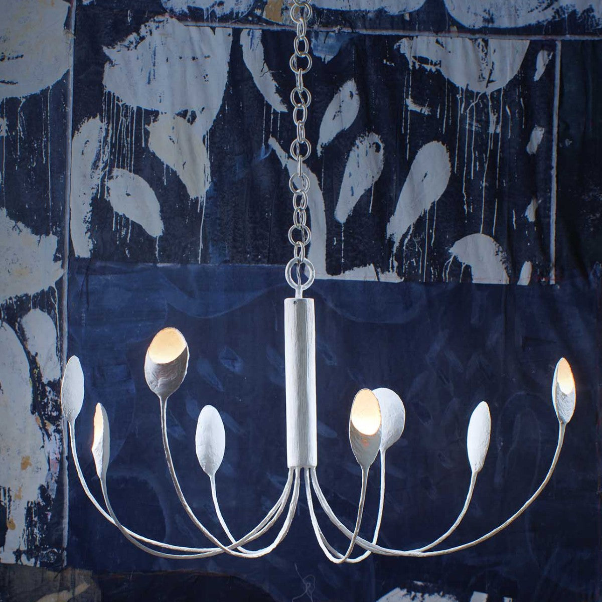 Porta Romana | Oyster Ceiling Light