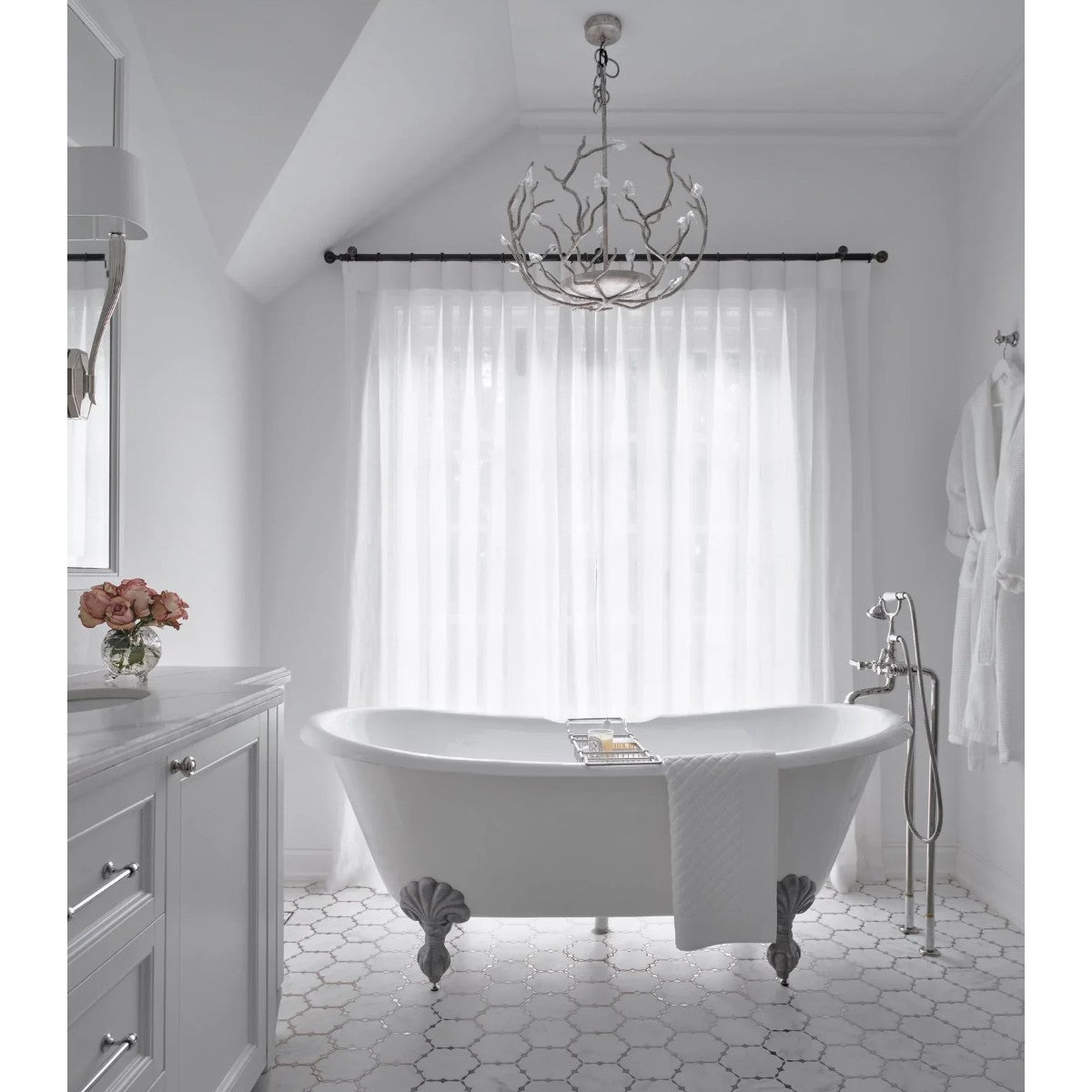 Porta Romana | Blossom Chandelier Large Without Shade